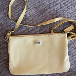 Lacoste Mustard Crossbody Bag